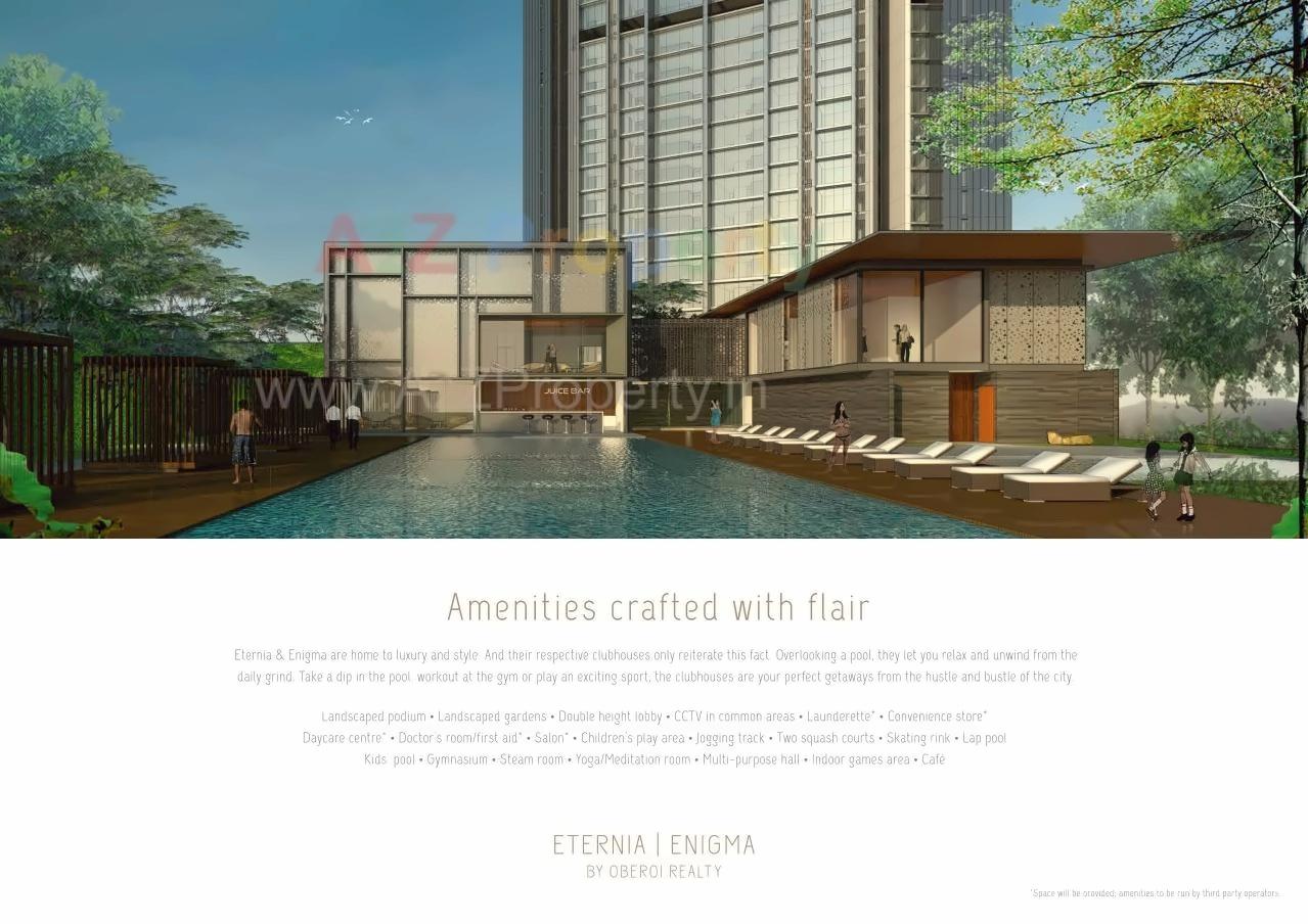 3D Elevation of real estate project Eternia Towers A To located at Kurla, MumbaiSuburban, Maharashtra