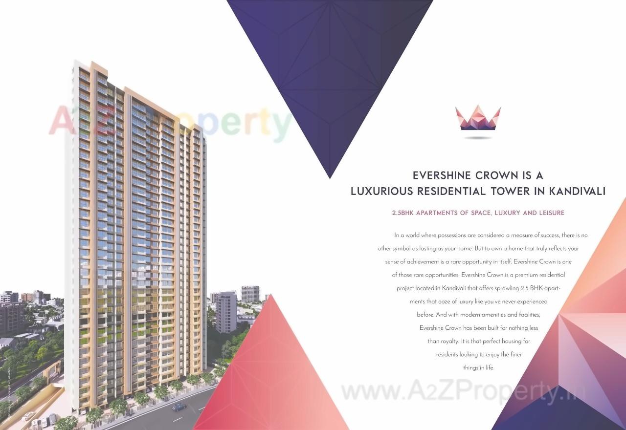  of real estate project Evershine Crown located at Borivali, MumbaiSuburban, Maharashtra