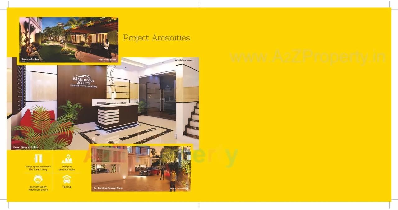 Layout of real estate project Evershine Madhuvan located at Andheri, MumbaiSuburban, Maharashtra