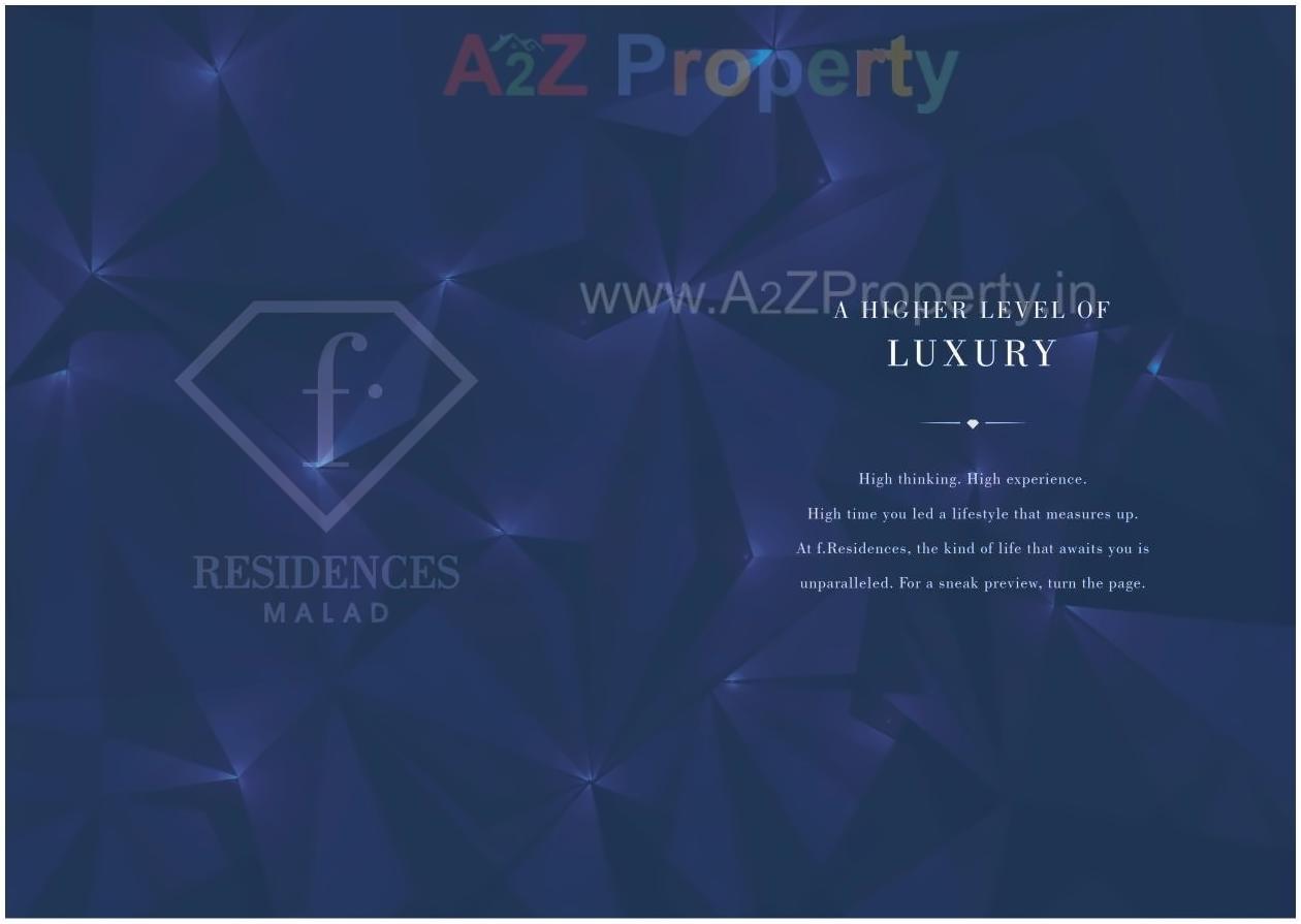  of real estate project F Residences Malad located at Borivali, MumbaiSuburban, Maharashtra