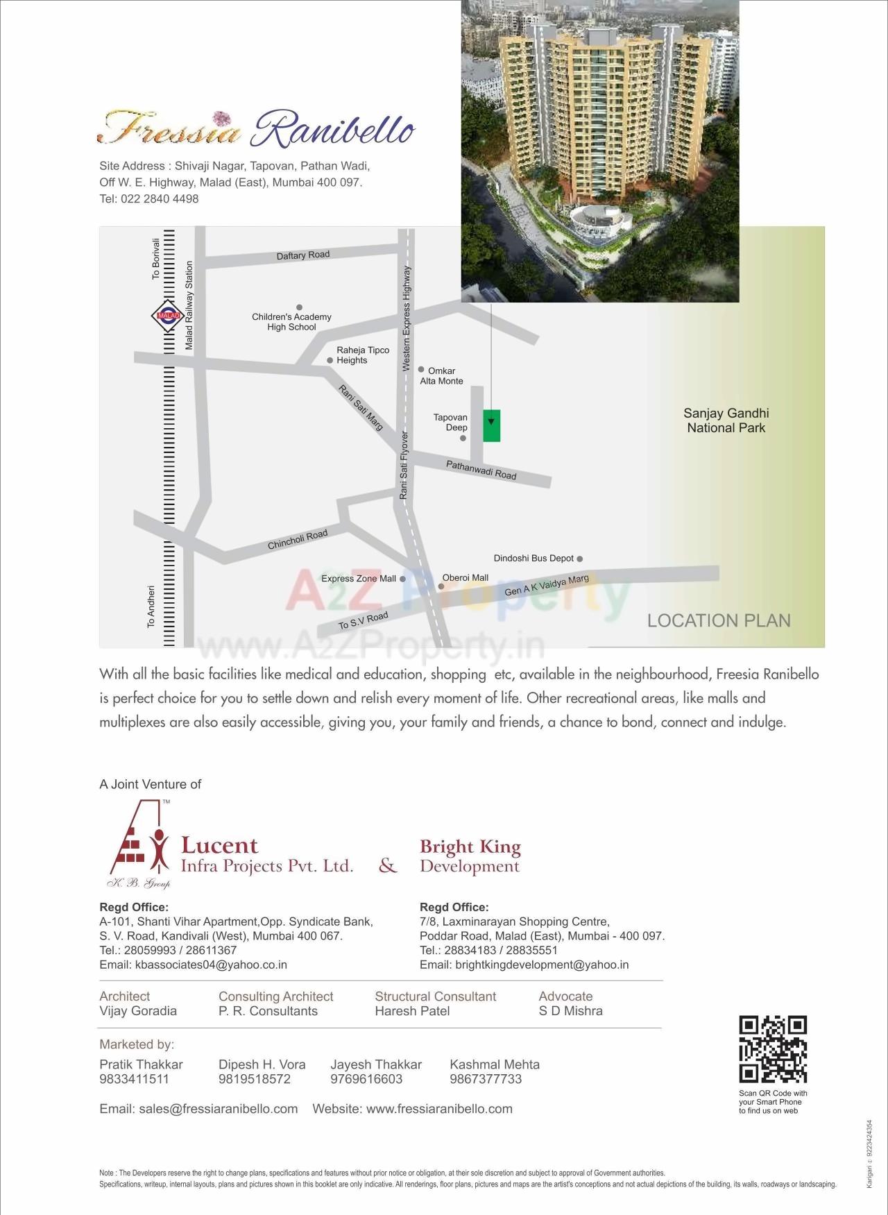  of real estate project Fressia Ranibello located at Borivali, MumbaiSuburban, Maharashtra