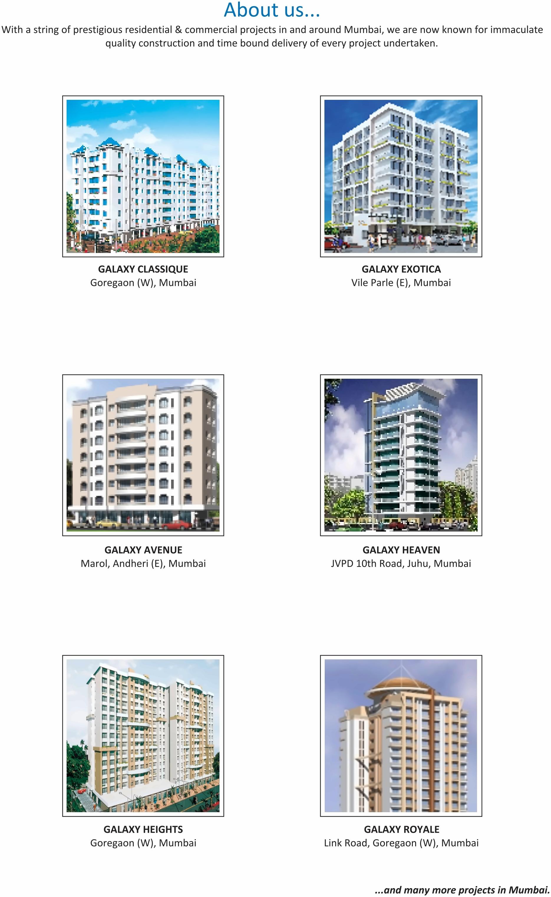  of real estate project Galaxy Pinnacle located at Andheri, MumbaiSuburban, Maharashtra