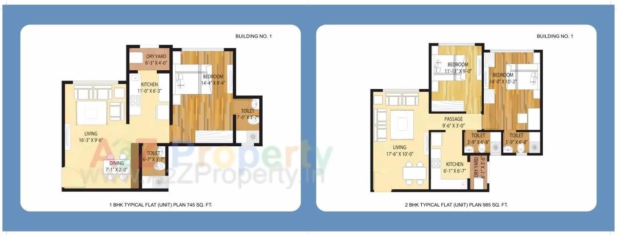 Layout of real estate project Gaurav Discovery located at Borivali, MumbaiSuburban, Maharashtra