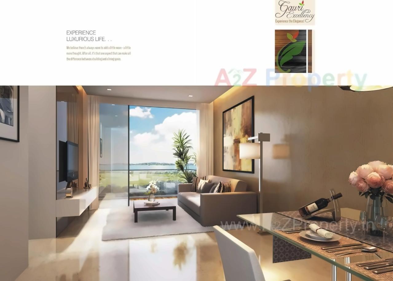 3D Elevation of real estate project Gauri Excellency located at Borivali, MumbaiSuburban, Maharashtra