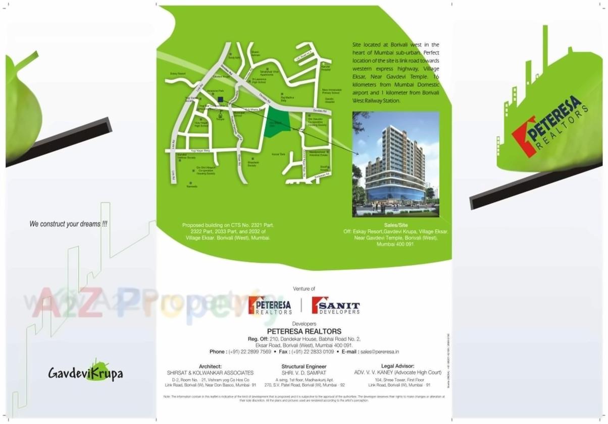 of real estate project Gavdevikrupa located at Borivali, MumbaiSuburban, Maharashtra
