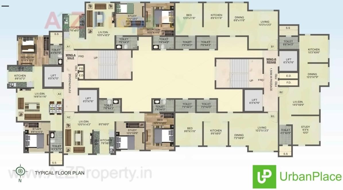 Layout of real estate project Giriniwas located at Greater-mumbai-m-corp-part-802794, MumbaiSuburban, Maharashtra
