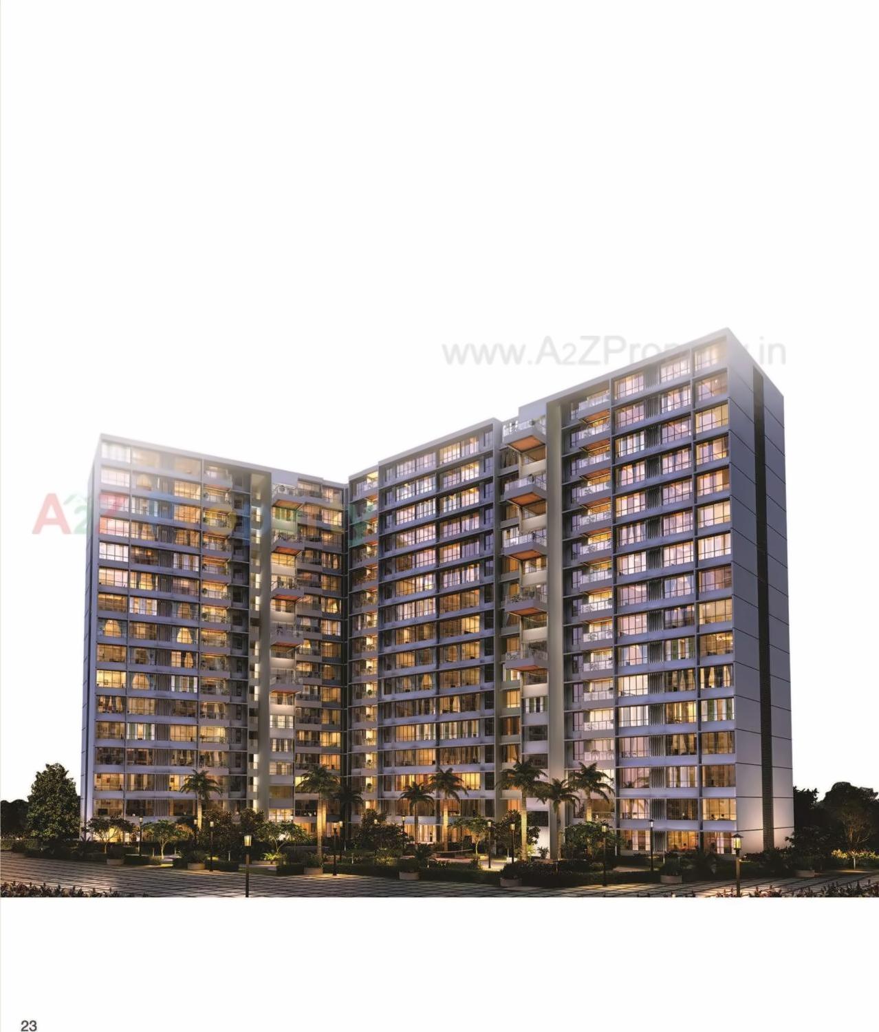 3D Elevation of real estate project Godrej Central located at Kurla, MumbaiSuburban, Maharashtra