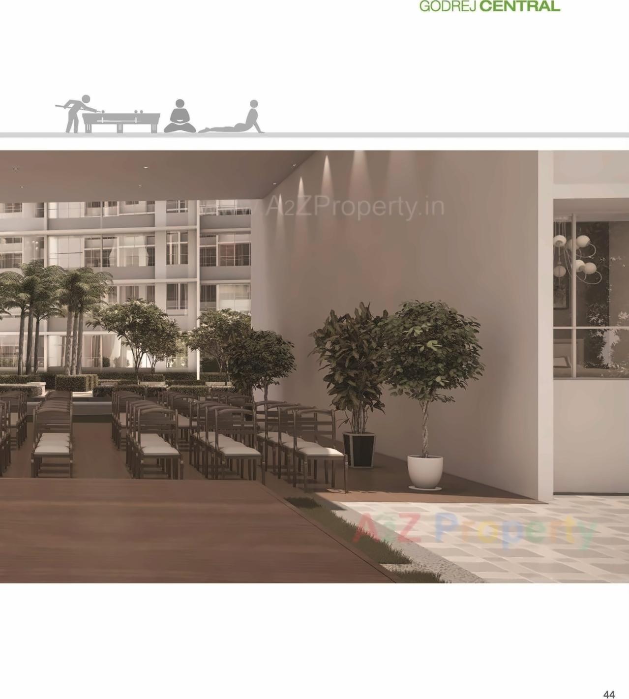 3D Elevation of real estate project Godrej Central located at Kurla, MumbaiSuburban, Maharashtra