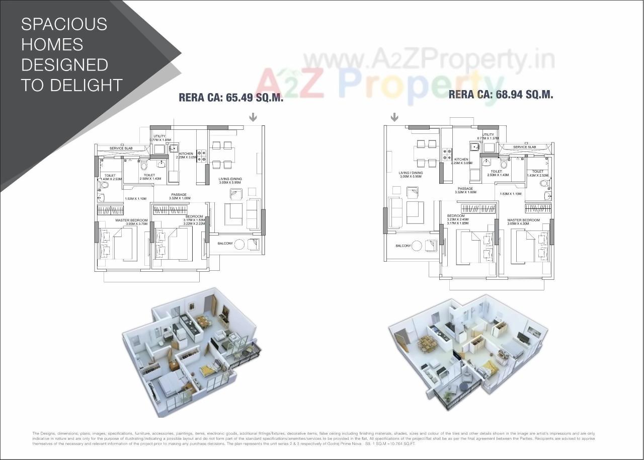 Layout of real estate project Godrej Prime located at Kurla, MumbaiSuburban, Maharashtra