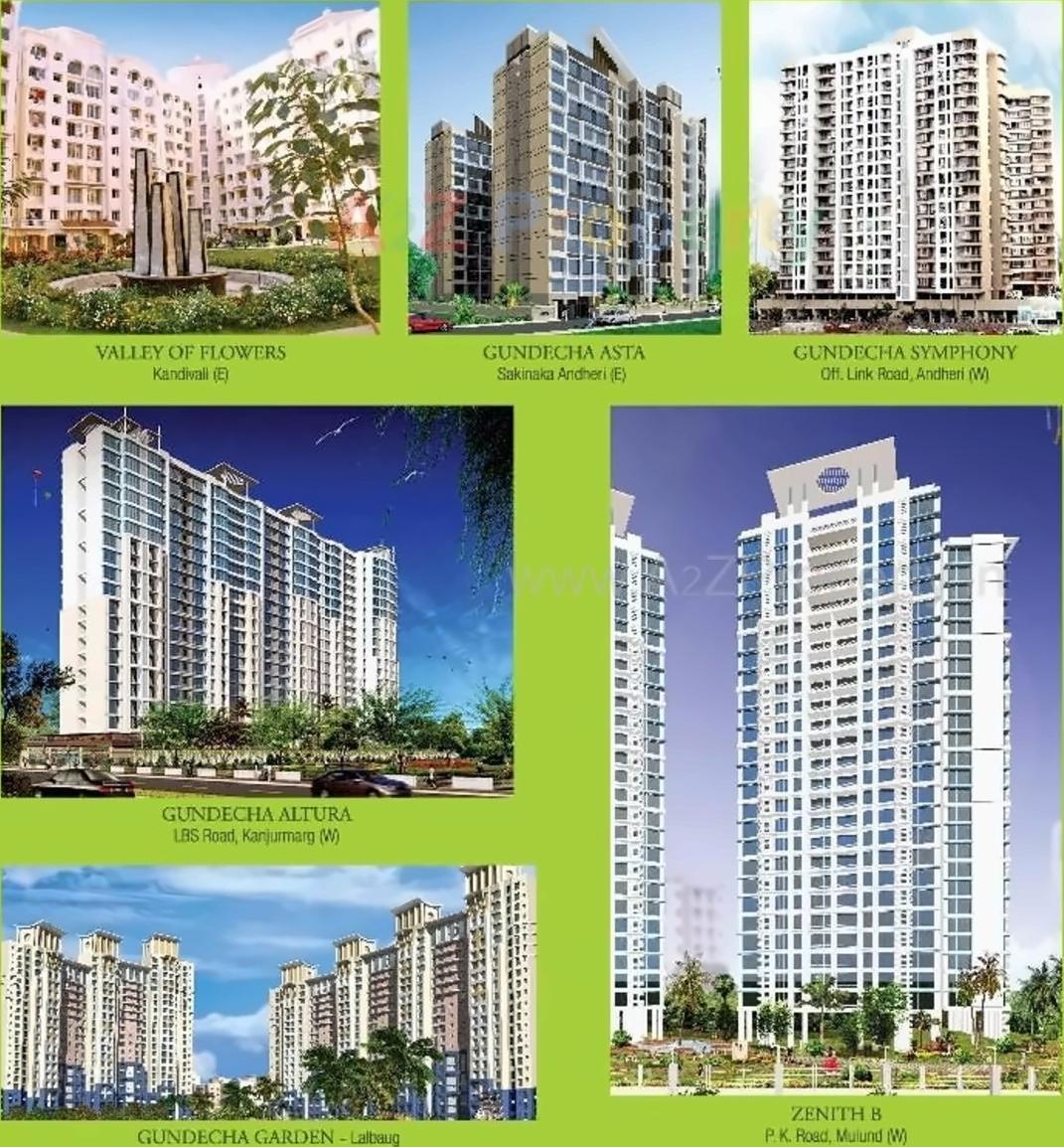 3D Elevation of real estate project Gundecha Greens located at Borivali, MumbaiSuburban, Maharashtra