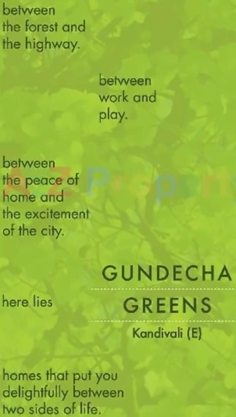  of real estate project Gundecha Greens located at Borivali, MumbaiSuburban, Maharashtra