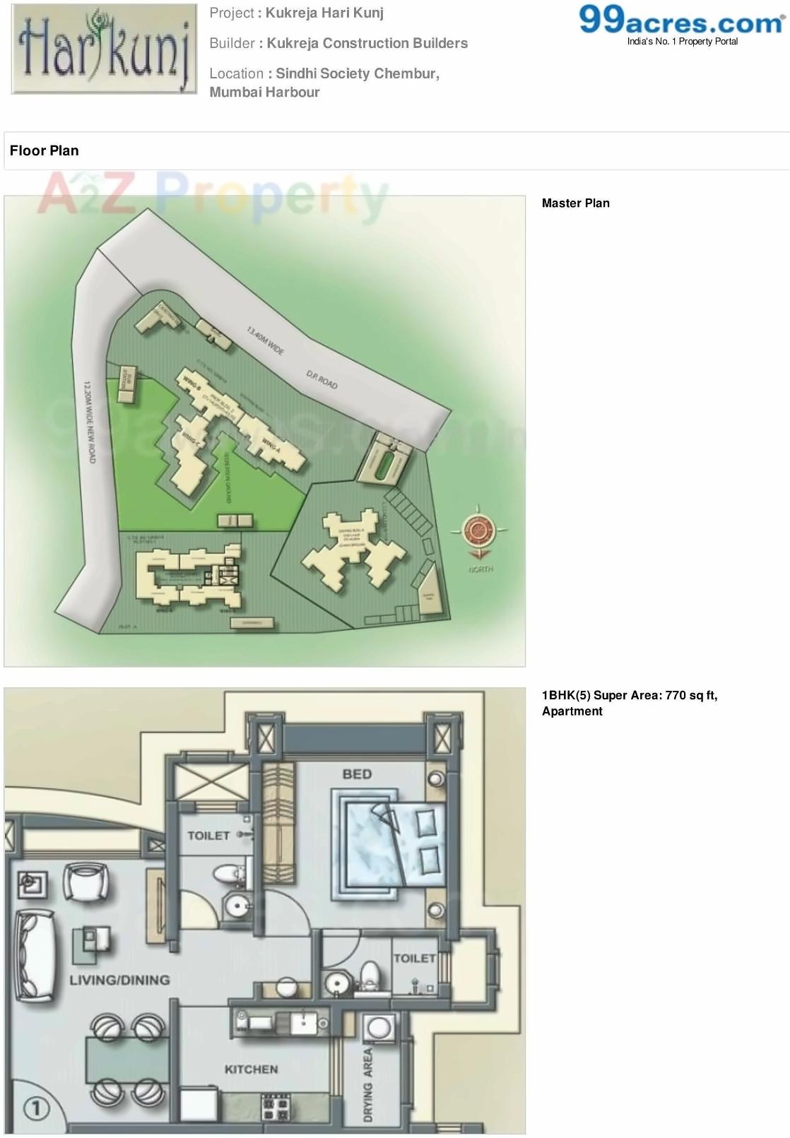  of real estate project Hari Kunj located at Kurla, MumbaiSuburban, Maharashtra