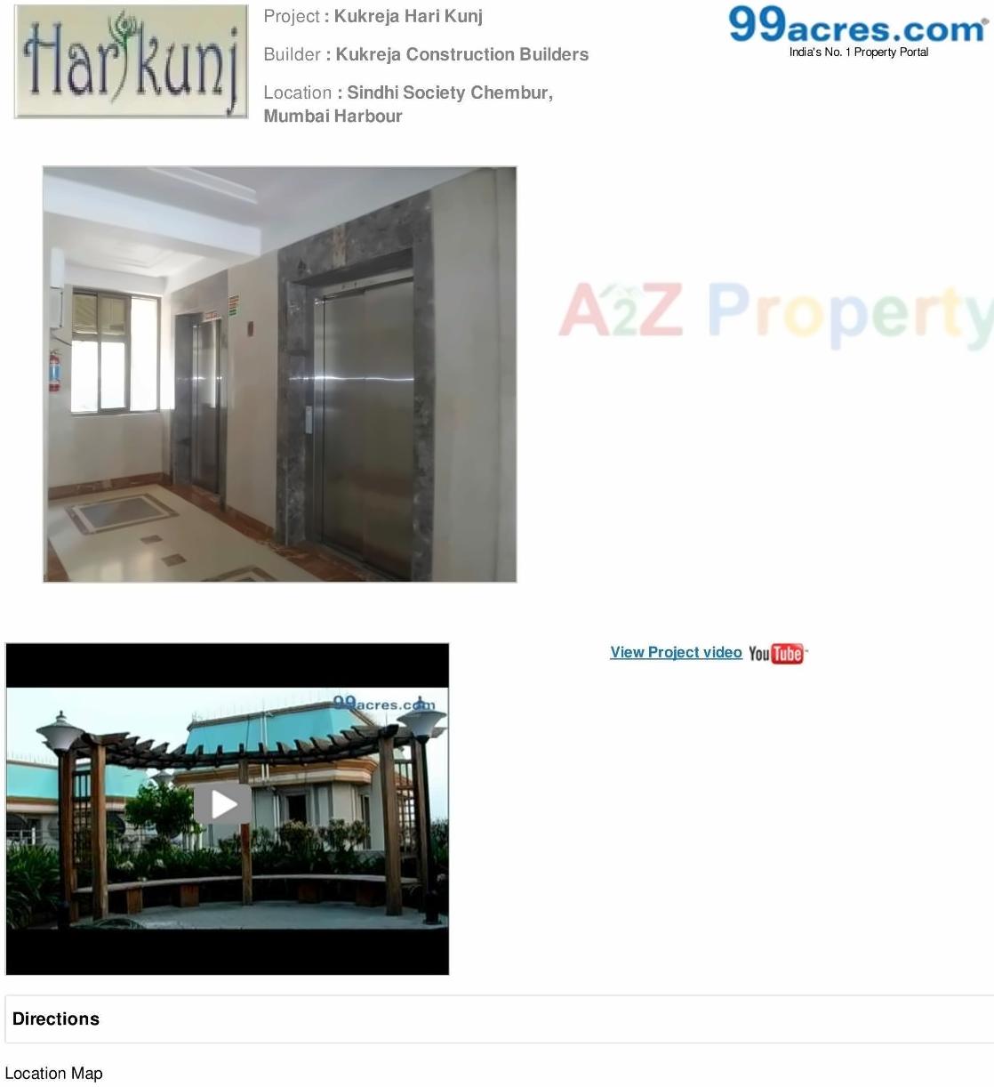  of real estate project Hari Kunj located at Kurla, MumbaiSuburban, Maharashtra