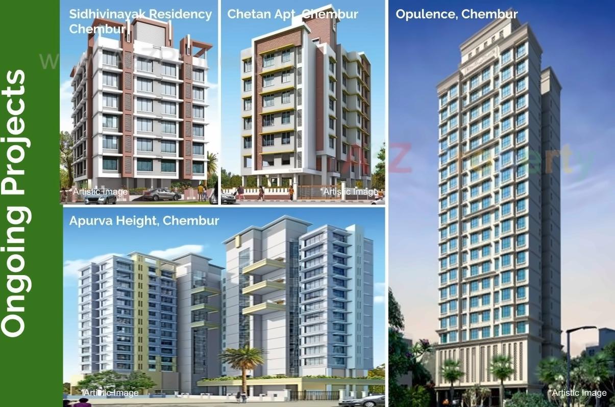 3D Elevation of real estate project Hill Ridge located at Mumbai, MumbaiSuburban, Maharashtra