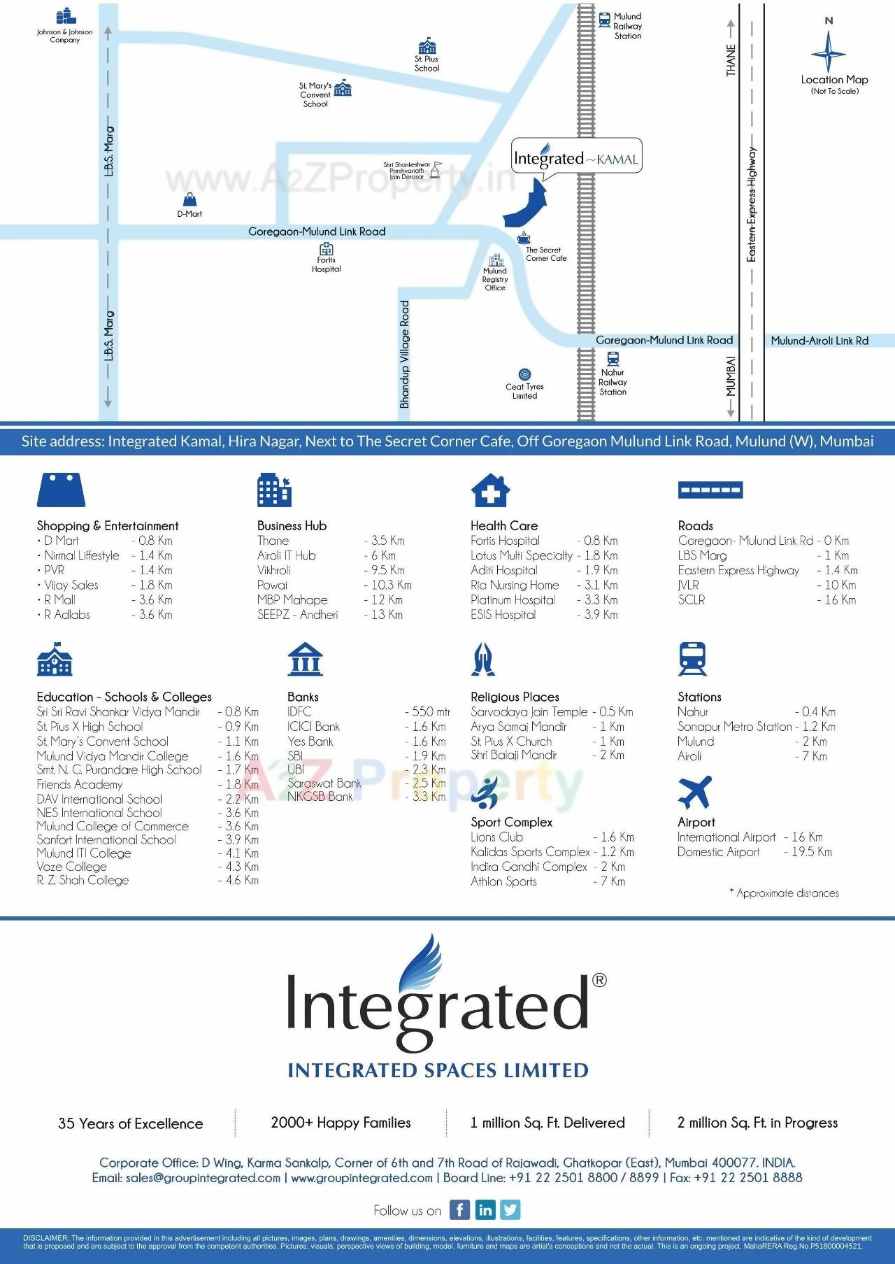  of real estate project Integrated Kamal located at Kurla, MumbaiSuburban, Maharashtra