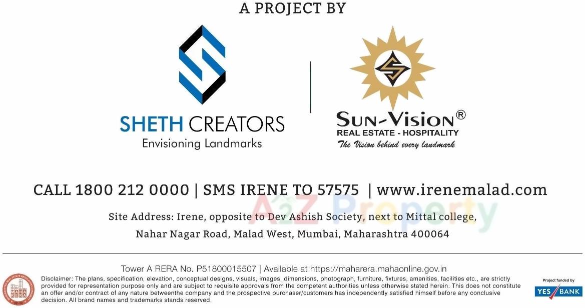  of real estate project Irene located at Andheri, MumbaiSuburban, Maharashtra