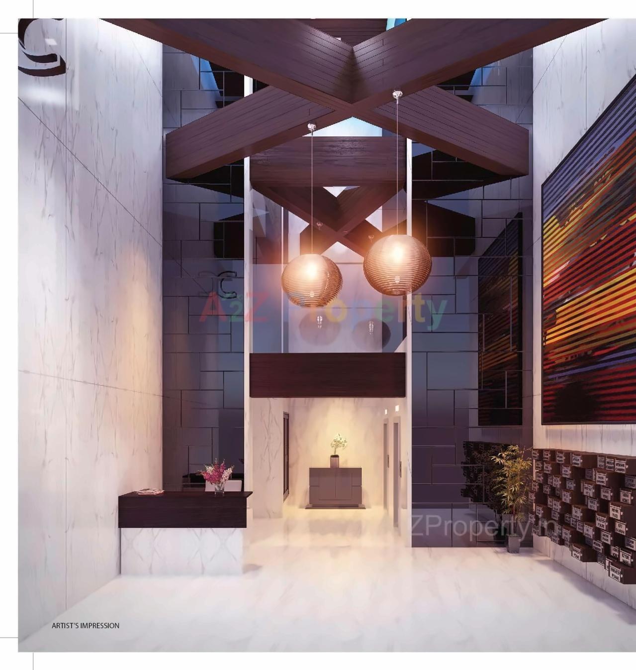 3D Elevation of real estate project Jaswanti Woods located at Kurla, MumbaiSuburban, Maharashtra