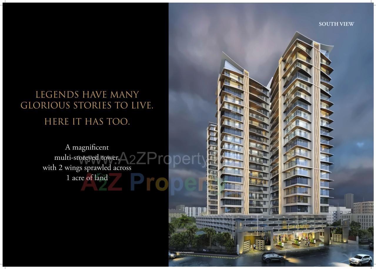 3D Elevation of real estate project Joy Legend located at Andheri, MumbaiSuburban, Maharashtra