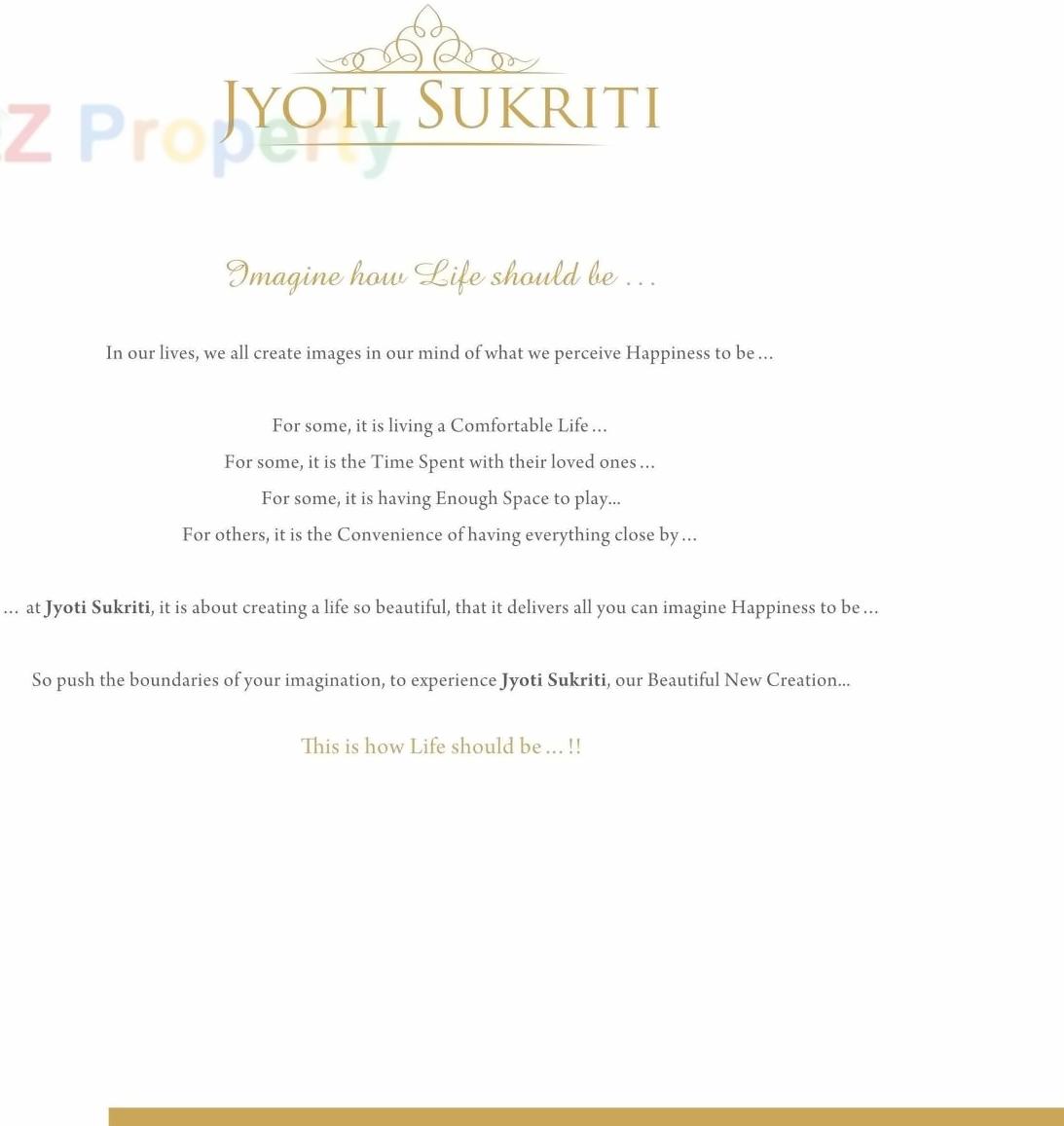  of real estate project Jyoti Sukriti located at Borivali, MumbaiSuburban, Maharashtra