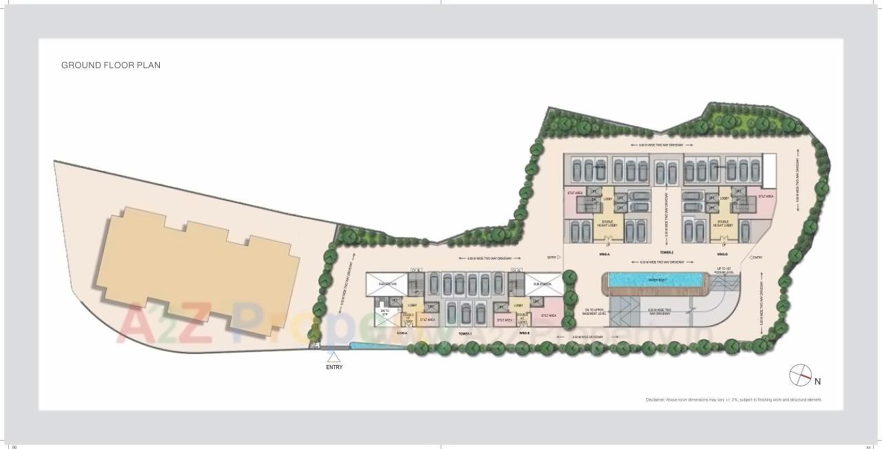 Layout of real estate project Kaatyayni Heights located at Andheri, MumbaiSuburban, Maharashtra