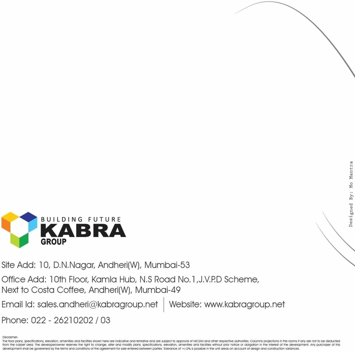  of real estate project Kabra Paradise located at Andheri, MumbaiSuburban, Maharashtra