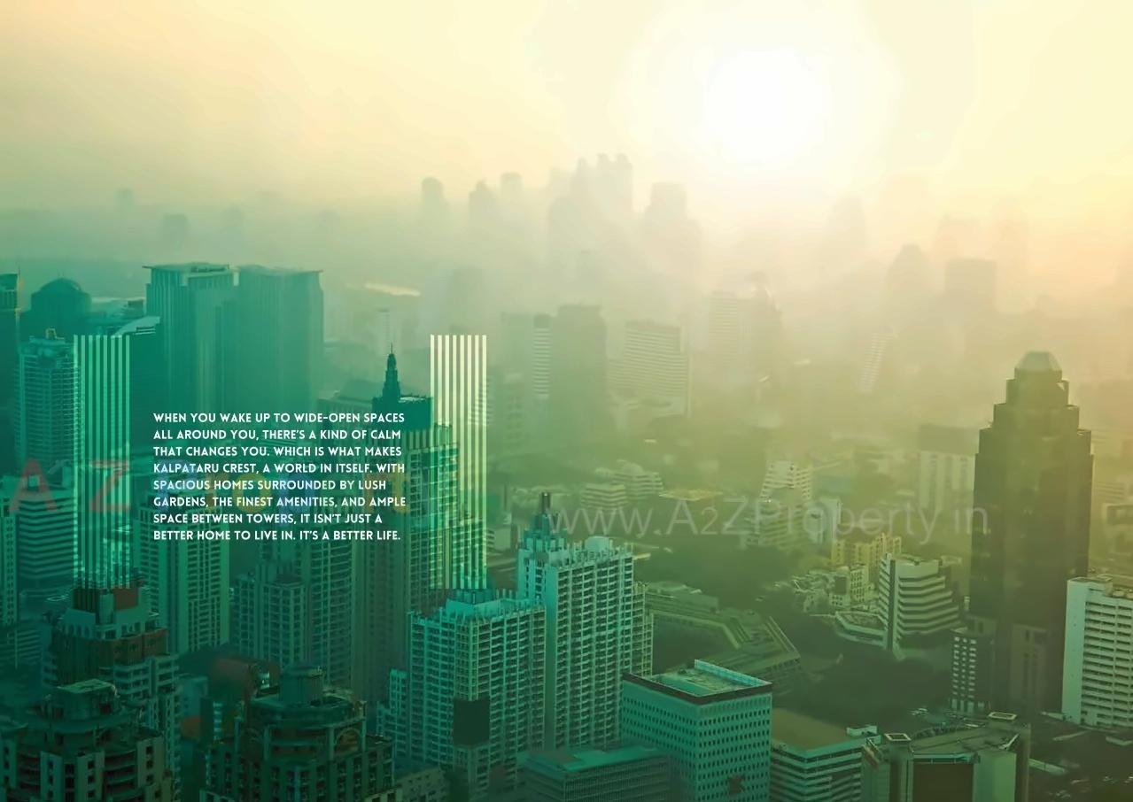 3D Elevation of real estate project Kalpataru Crest located at Kurla, MumbaiSuburban, Maharashtra