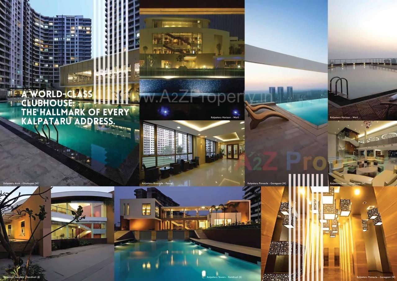 3D Elevation of real estate project Kalpataru Crest located at Kurla, MumbaiSuburban, Maharashtra