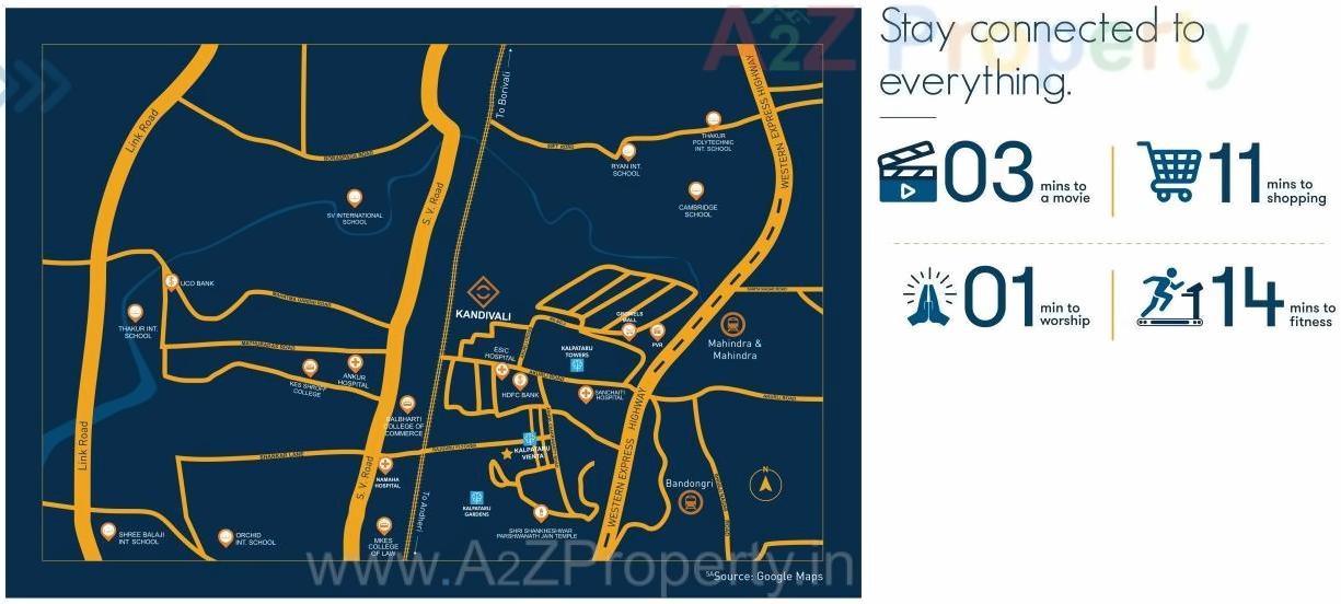  of real estate project Kalpataru Vienta Tower located at Borivali, MumbaiSuburban, Maharashtra