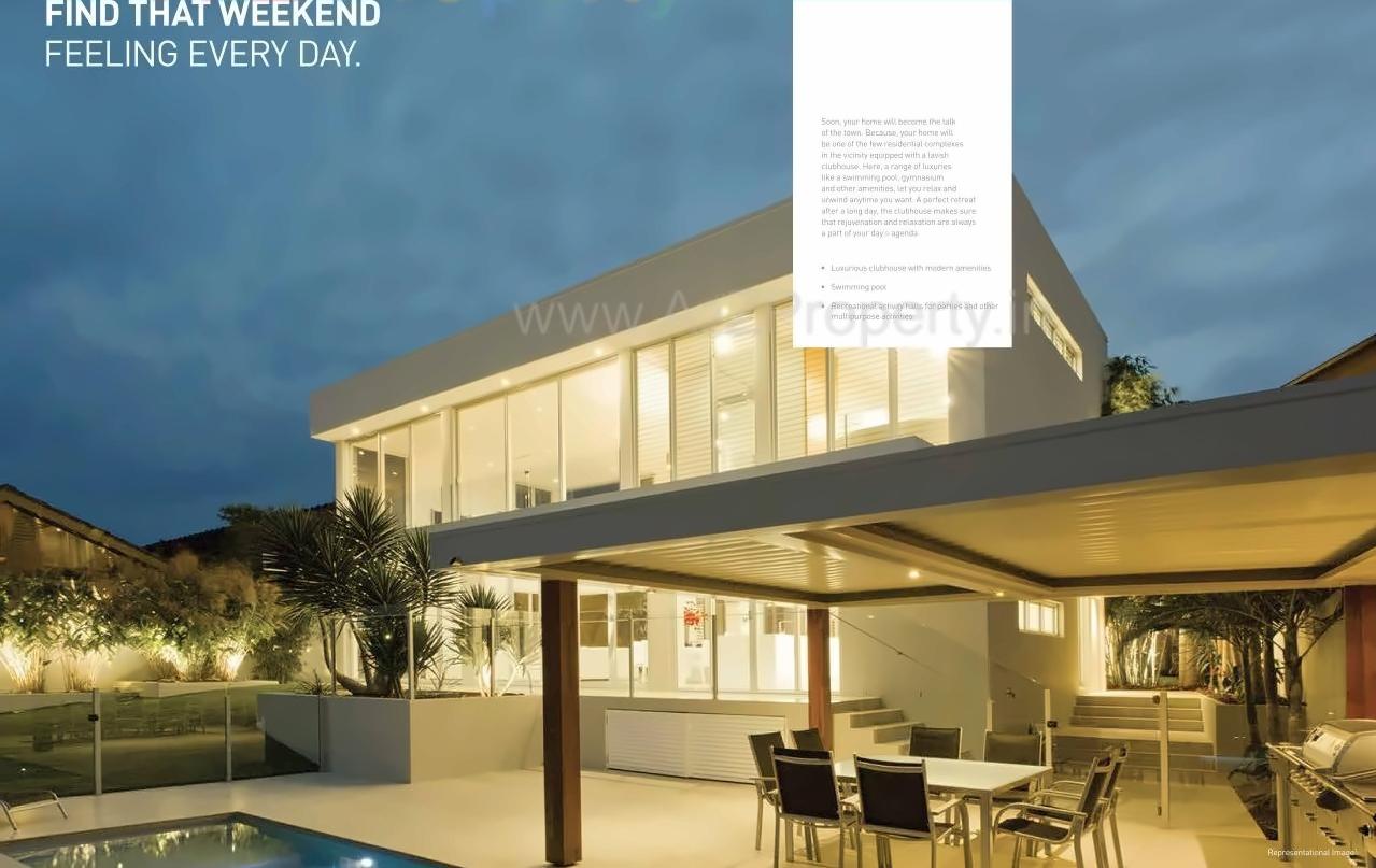 3D Elevation of real estate project Kalpataru Yashodhan located at Andheri, MumbaiSuburban, Maharashtra