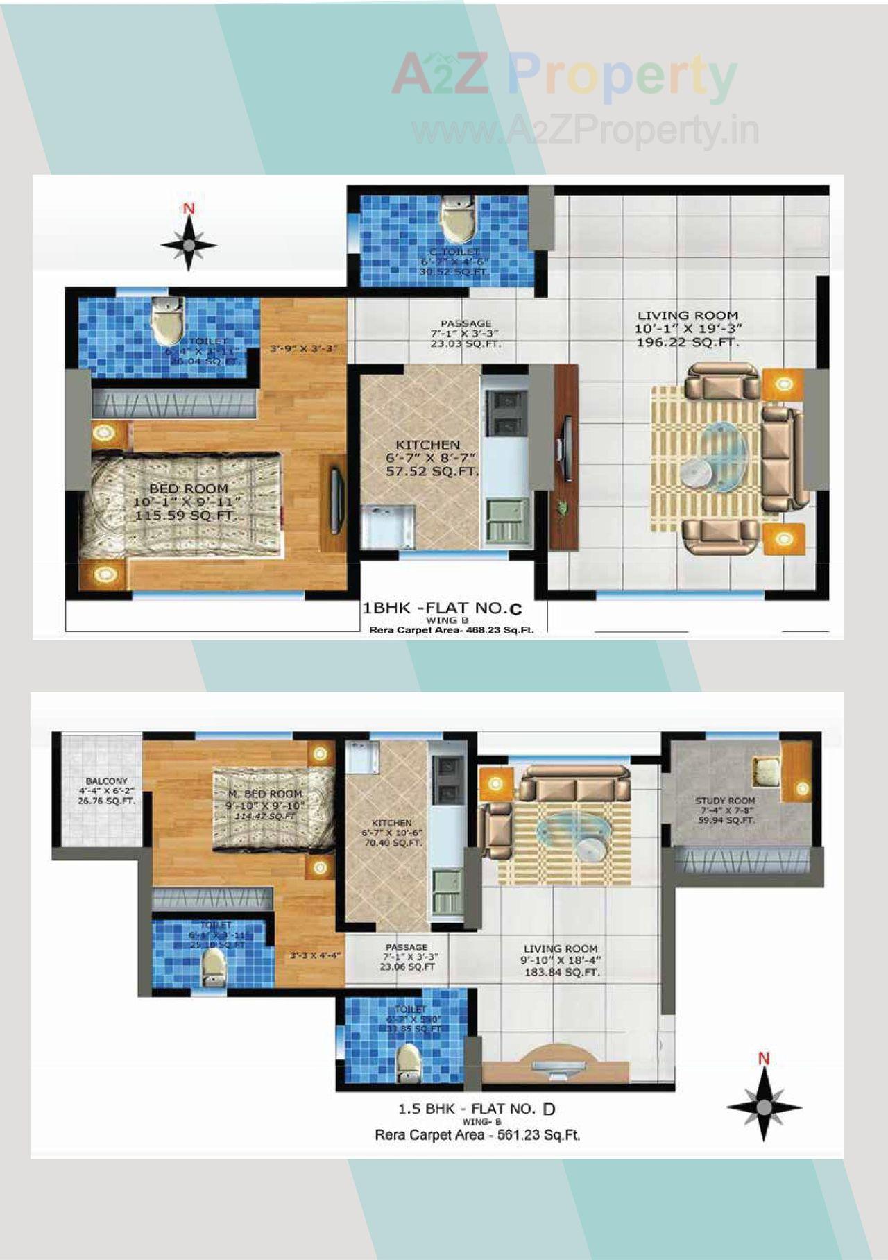0005 of real estate project Kavya Ashwamegh located at Kurla, MumbaiSuburban, Maharashtra