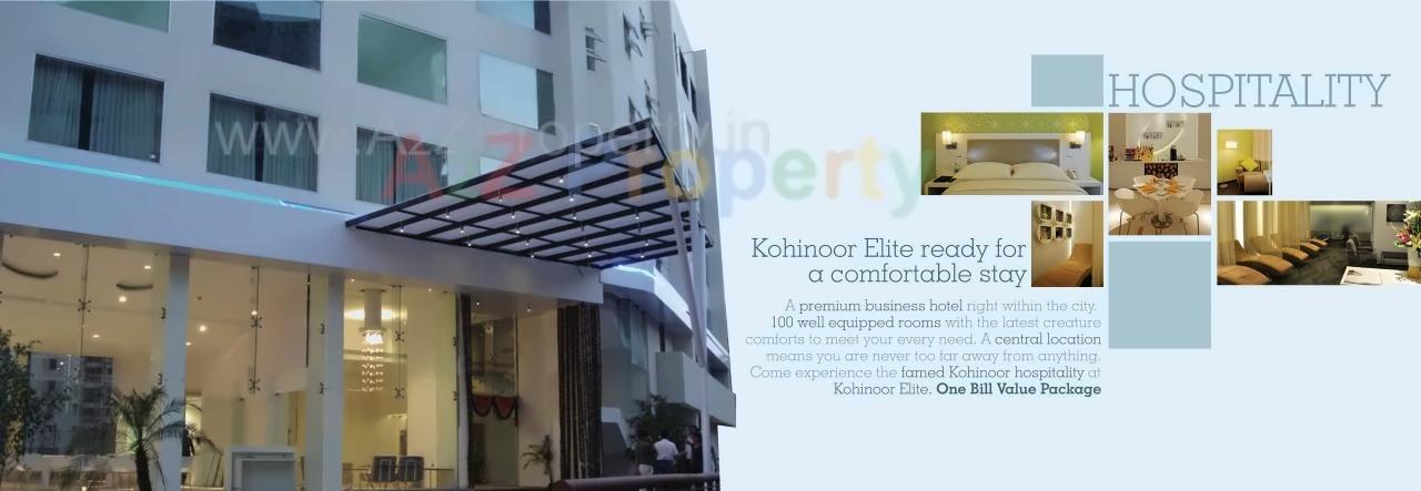 3D Elevation of real estate project Kohinoor City Residential Block located at Kurla, MumbaiSuburban, Maharashtra