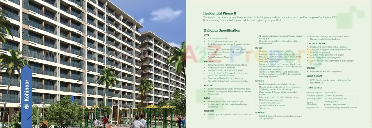  of real estate project Kohinoor City Residential Block located at Kurla, MumbaiSuburban, Maharashtra