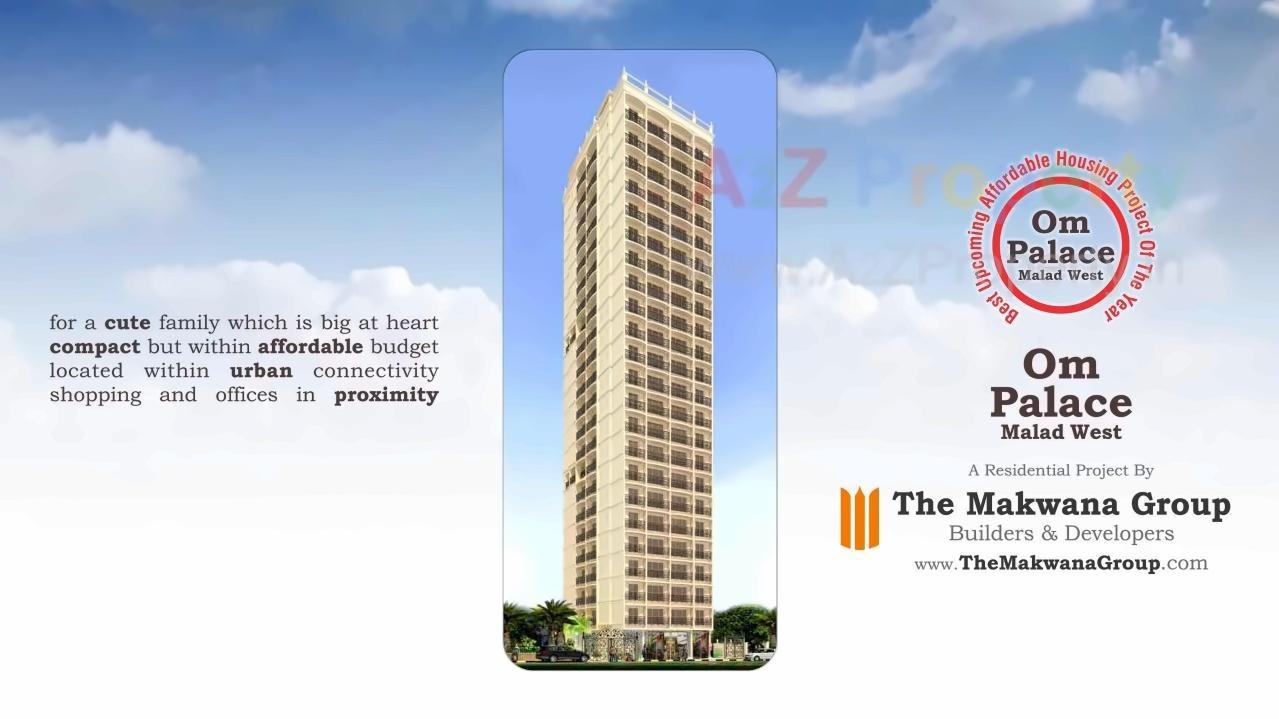 3D Elevation of real estate project Krishna Palace located at Borivali, MumbaiSuburban, Maharashtra