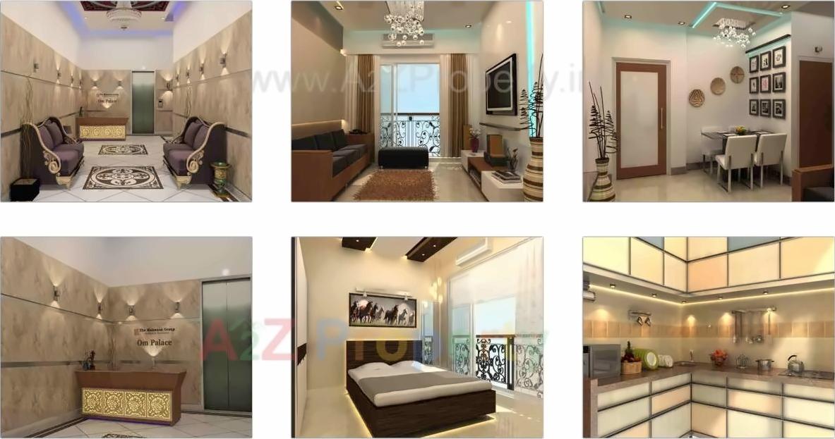 3D Elevation of real estate project Krishna Palace located at Borivali, MumbaiSuburban, Maharashtra