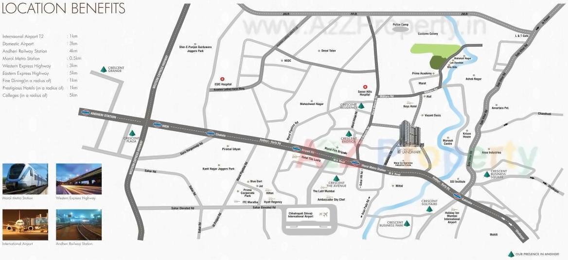  of real estate project Landmark located at Andheri, MumbaiSuburban, Maharashtra