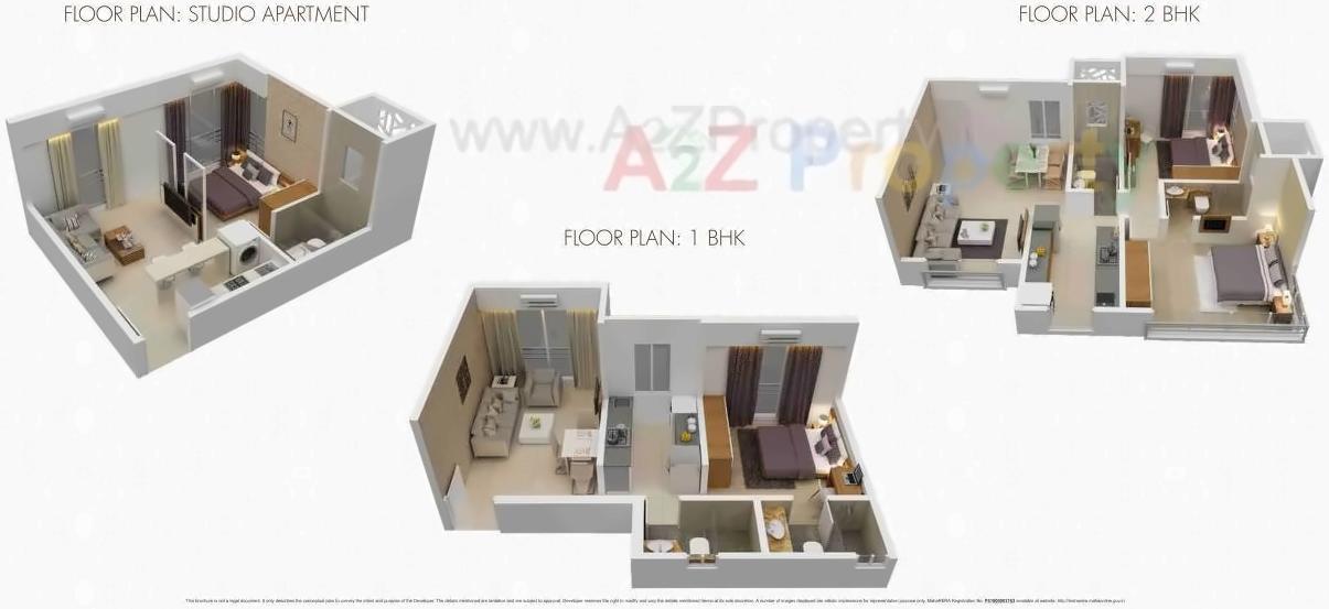 Layout of real estate project Landmark located at Andheri, MumbaiSuburban, Maharashtra