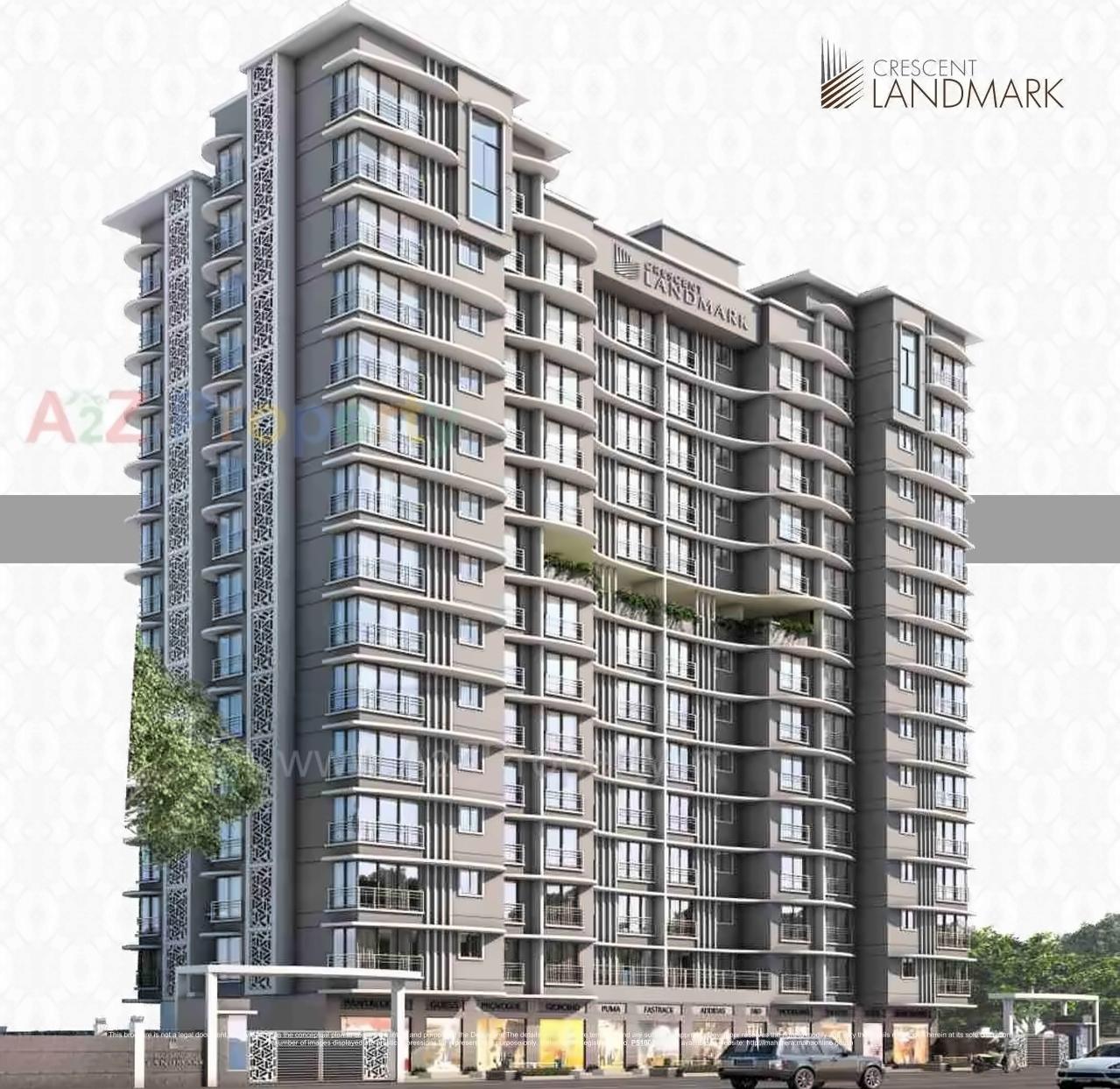 3D Elevation of real estate project Landmark located at Andheri, MumbaiSuburban, Maharashtra