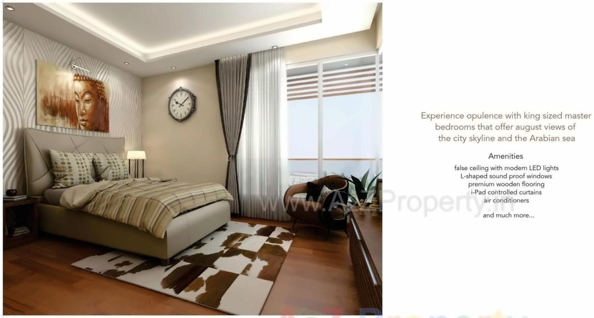 3D Elevation of real estate project Lilium located at Andheri, MumbaiSuburban, Maharashtra