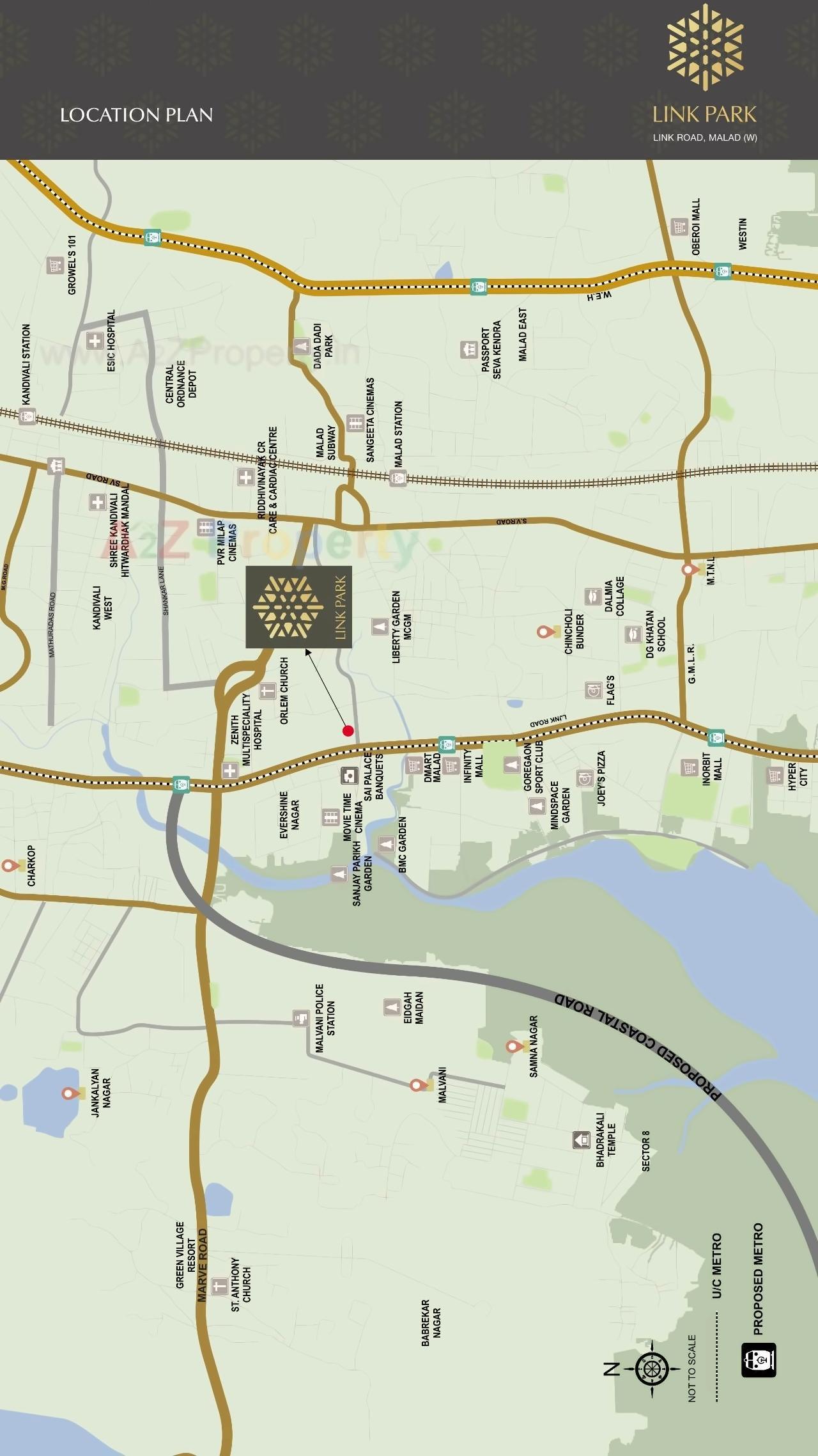  of real estate project Linkpark located at Borivali, MumbaiSuburban, Maharashtra