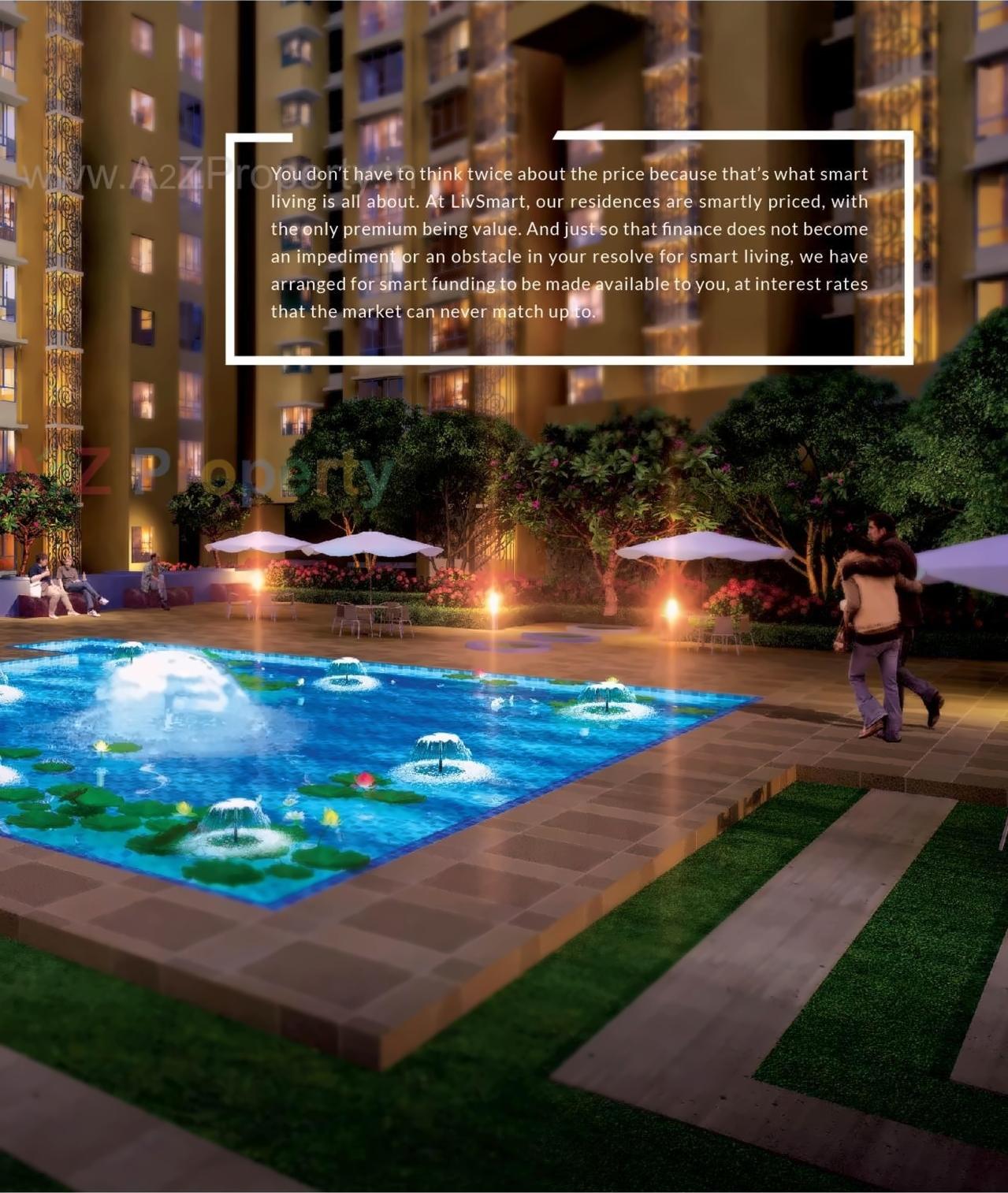 3D Elevation of real estate project Livsmart Kurla located at Kurla, MumbaiSuburban, Maharashtra