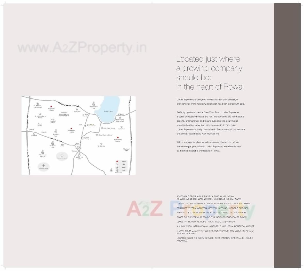  of real estate project Lodha Supremus   Andheri located at Andheri, MumbaiSuburban, Maharashtra