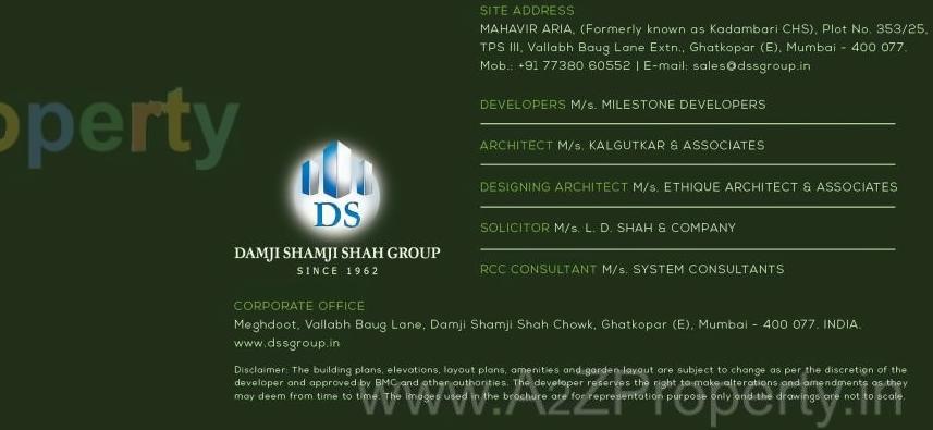  of real estate project Mahavir Aria located at Kurla, MumbaiSuburban, Maharashtra