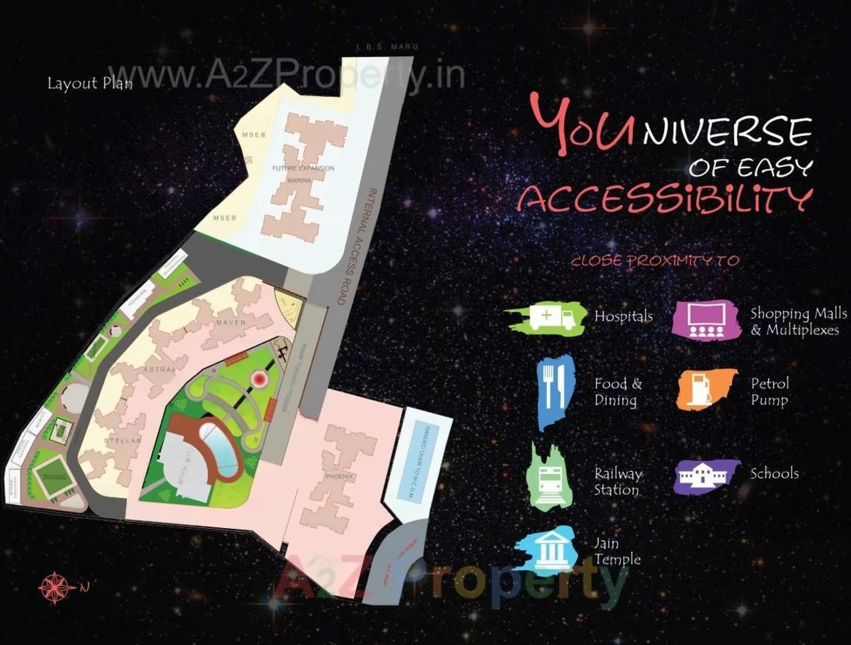  of real estate project Mahavir Universe   Phoenix located at Kurla, MumbaiSuburban, Maharashtra