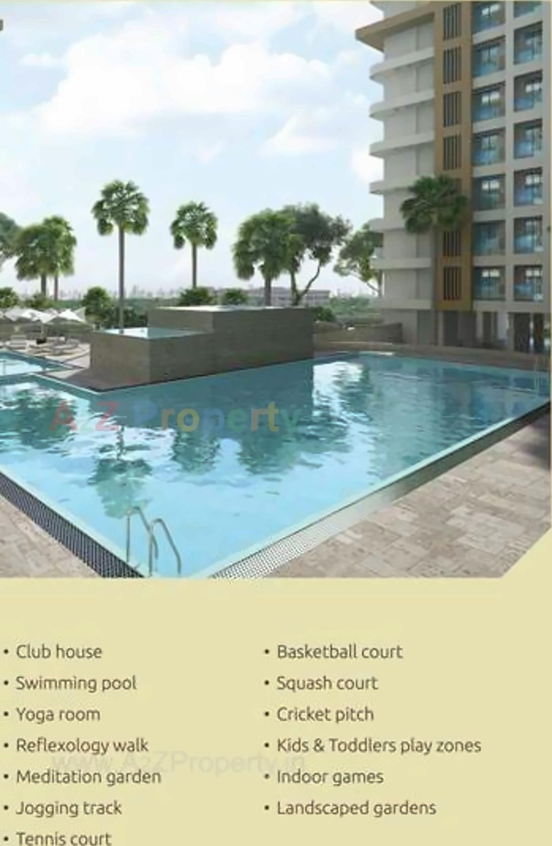 3D Elevation of real estate project Majestic Towers located at Kurla, MumbaiSuburban, Maharashtra