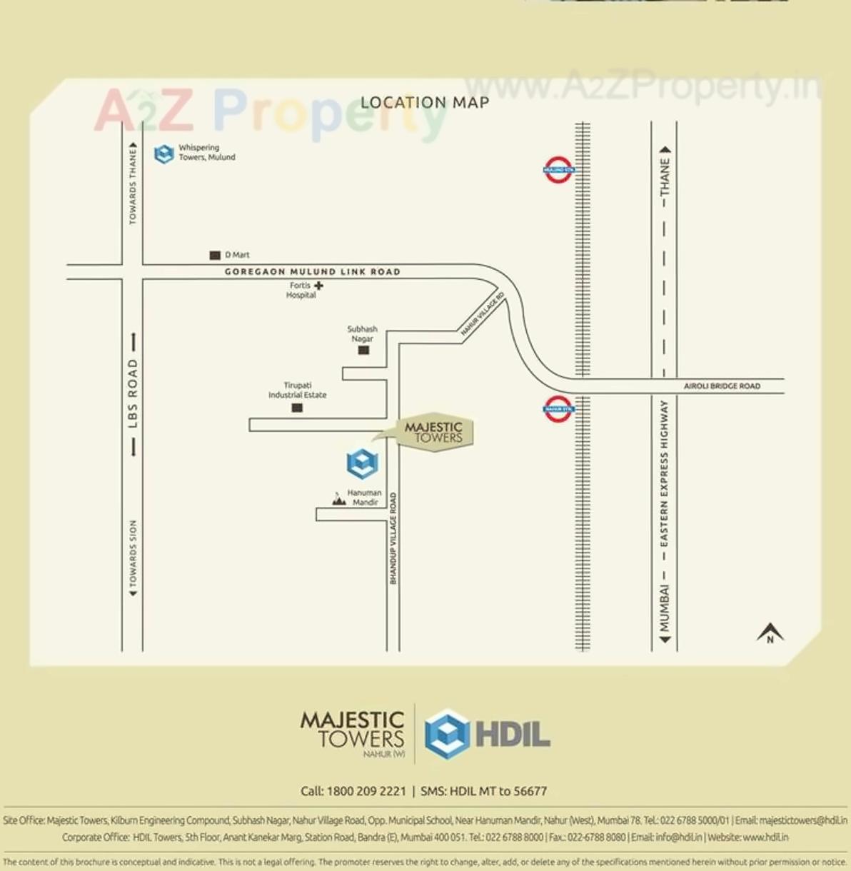  of real estate project Majestic Towers located at Kurla, MumbaiSuburban, Maharashtra