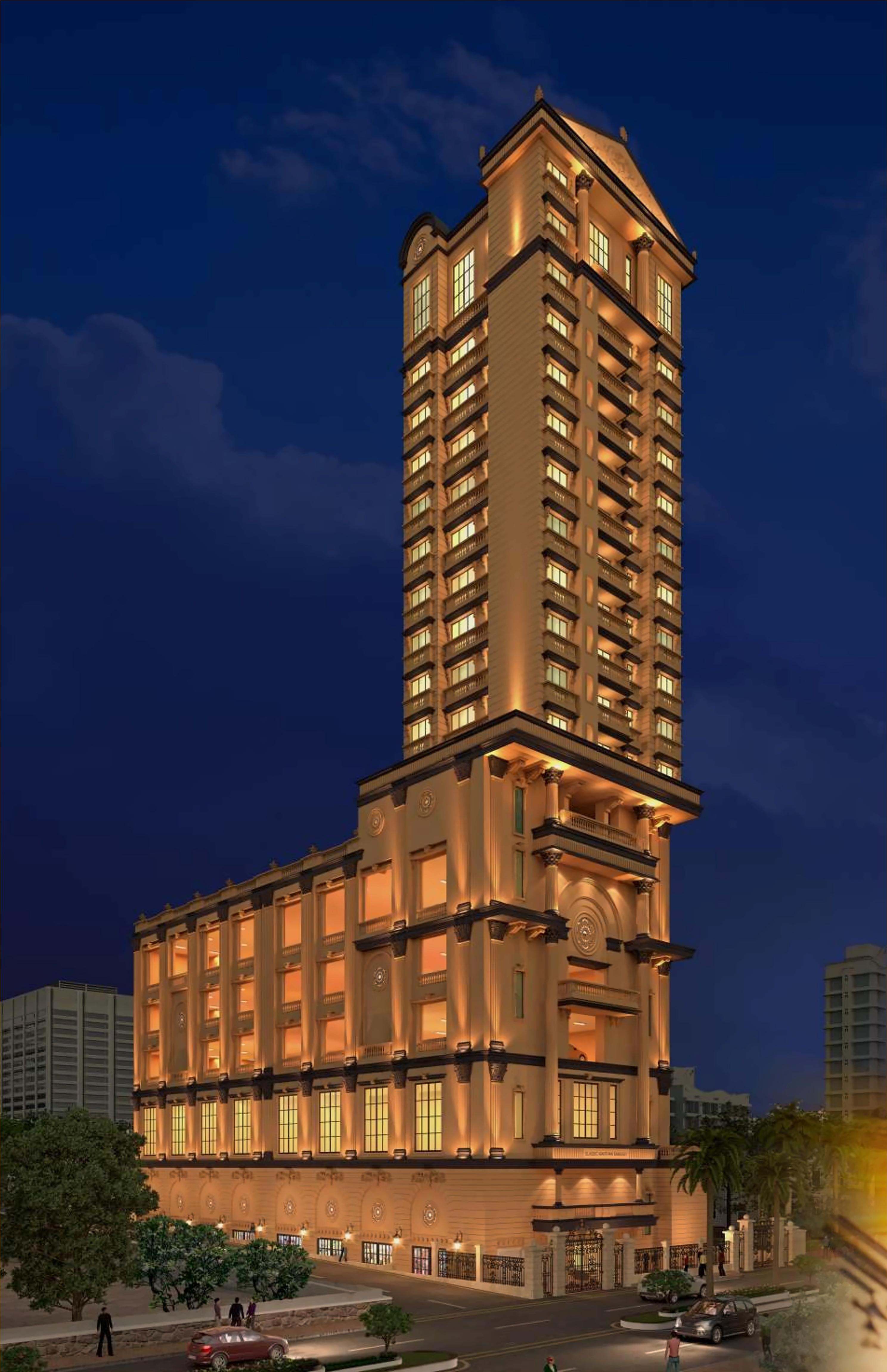 3D Elevation of real estate project Manthan Embassy located at Kurla, MumbaiSuburban, Maharashtra