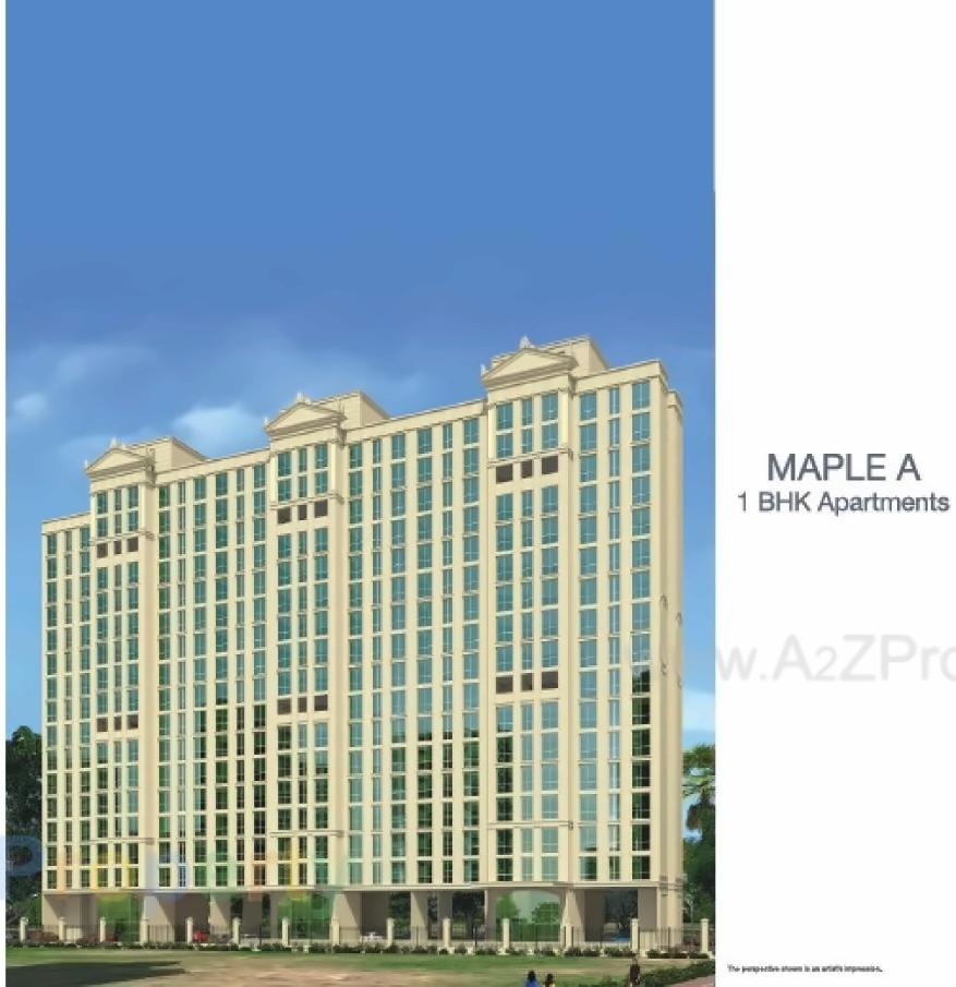 3D Elevation of real estate project Maple A B located at Kurla, MumbaiSuburban, Maharashtra