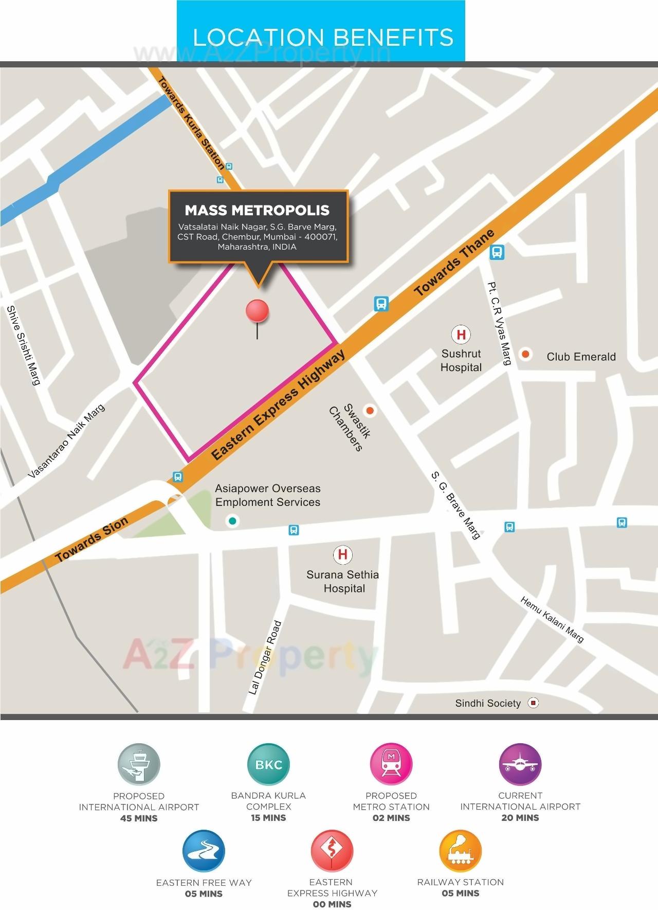  of real estate project Mass Metropolis located at Kurla, MumbaiSuburban, Maharashtra