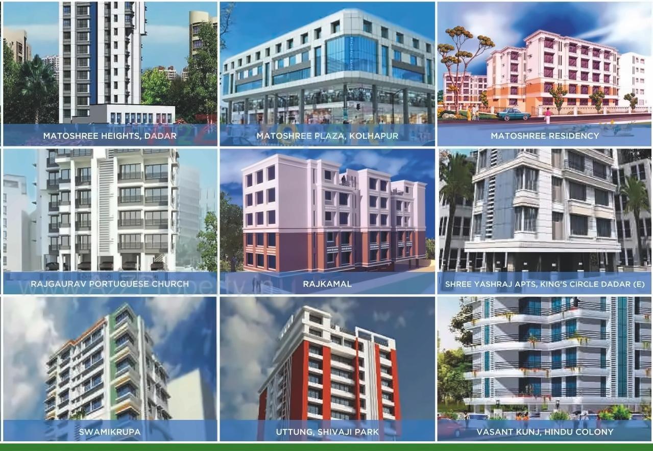 3D Elevation of real estate project Matoshree Nisarg Tower located at Kurla, MumbaiSuburban, Maharashtra