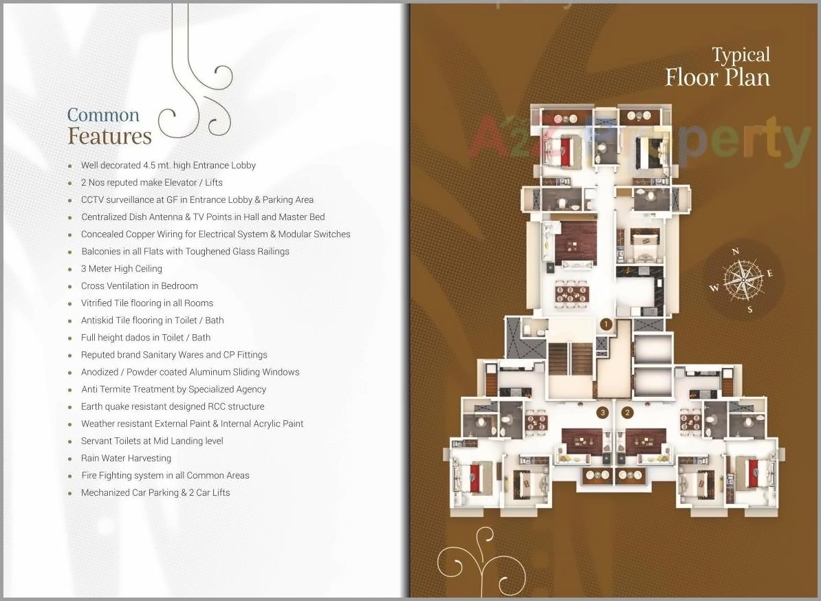 Layout of real estate project Matruchhaya located at Kurla, MumbaiSuburban, Maharashtra